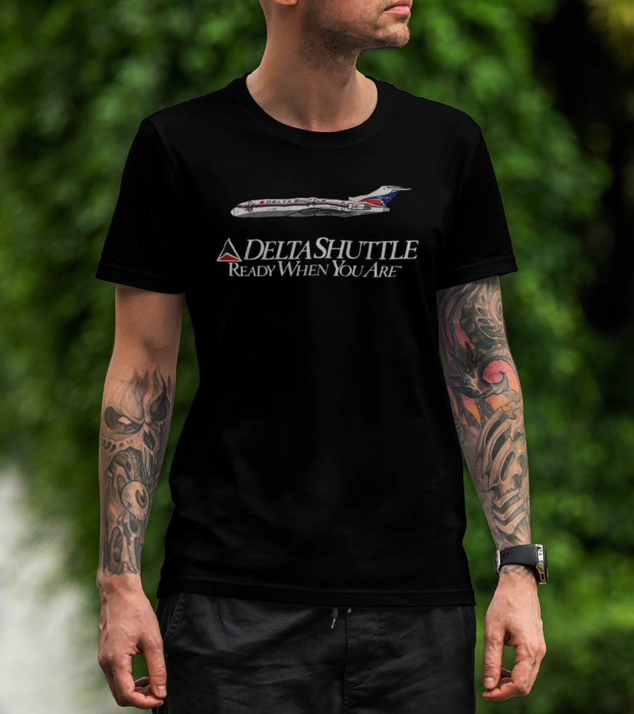 Delta Shuttle Boeing 727 200 Ready When You Are T-Shirt