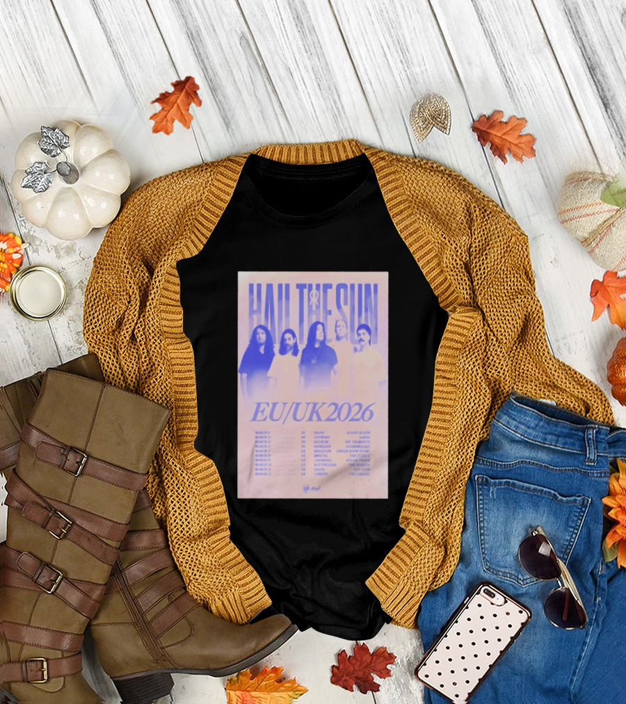 Hail The Sun EU UK 2026 Tour Dates March Concert Venues T-Shirt