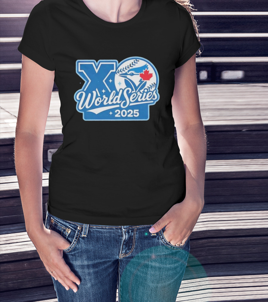 Toronto Blue Jays XO World Series 2025 Vintage Baseball Music Collab T-Shirt