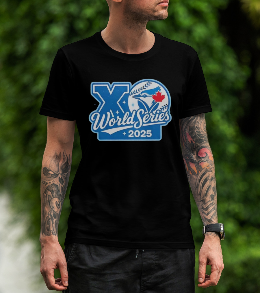 Toronto Blue Jays XO World Series 2025 Vintage Baseball Music Collab T-Shirt