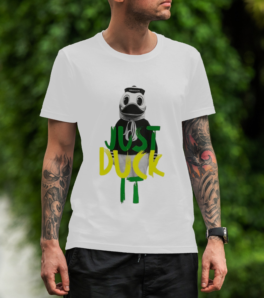 Oregon Ducks Just Duck It Women's Basketball T-Shirt