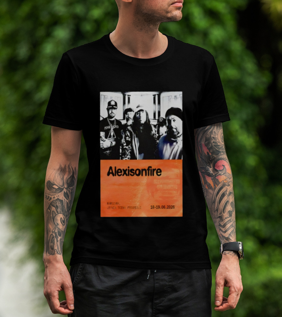 Alexisonfire Summer Punch Festival Warszawa Letnia Scena Progresji June 18-19 2026 T-Shirt
