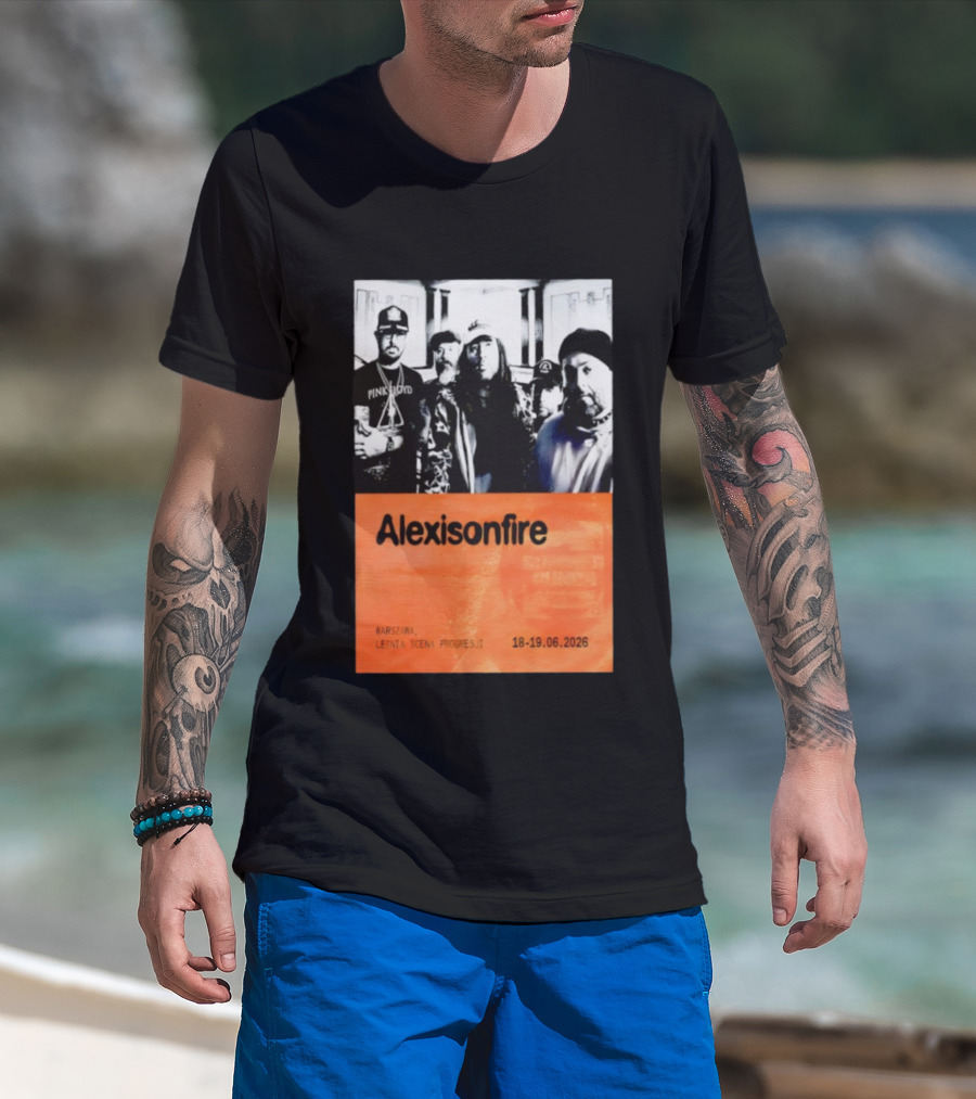 Alexisonfire Summer Punch Festival Warszawa Letnia Scena Progresji June 18-19 2026 T-Shirt