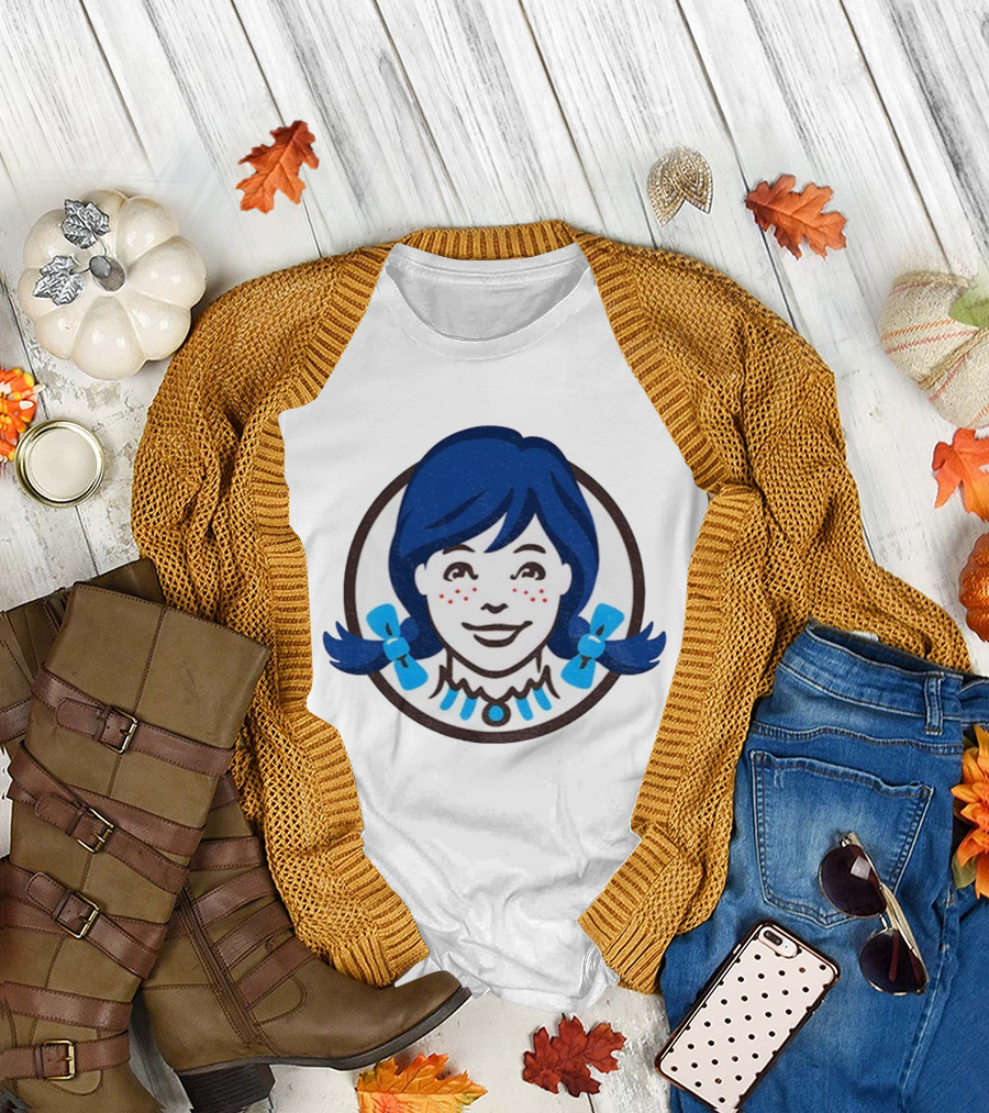 Wendy’s Blue Hair Toronto Blue Jays Fan Apparel T-Shirt