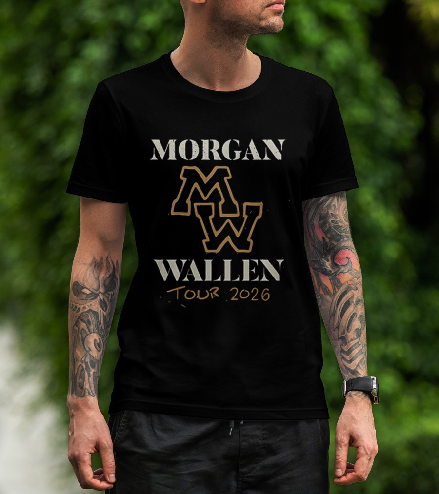 Morgan Wallen MW Tour 2026 Signature T-Shirt