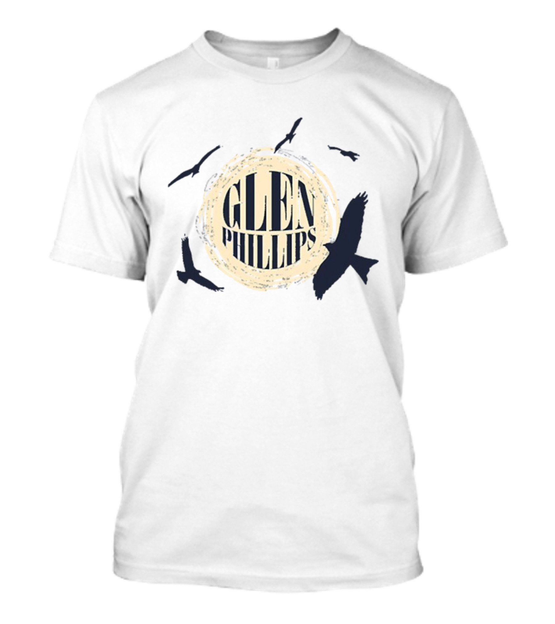 Glen Phillips Birds Of Prey Soaring Silhouettes T-Shirt