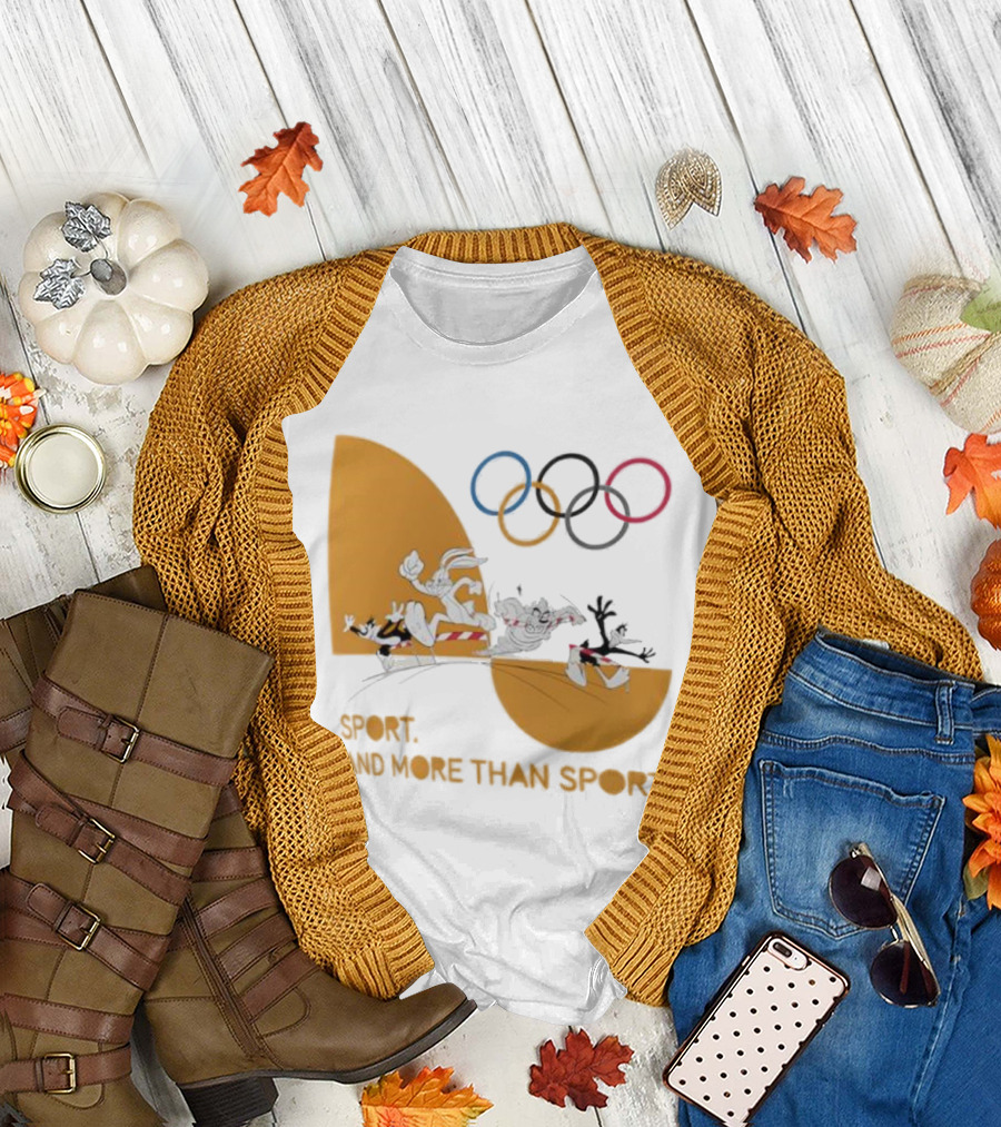 Olympic Collection Looney Tunes Hurdles Sport and More Than Sport T-Shirt