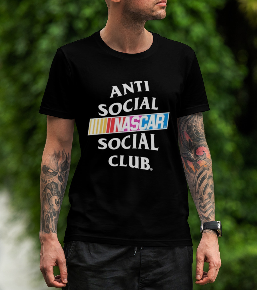 ANTI SOCIAL SOCIAL CLUB NASCAR Collaboration T-Shirt