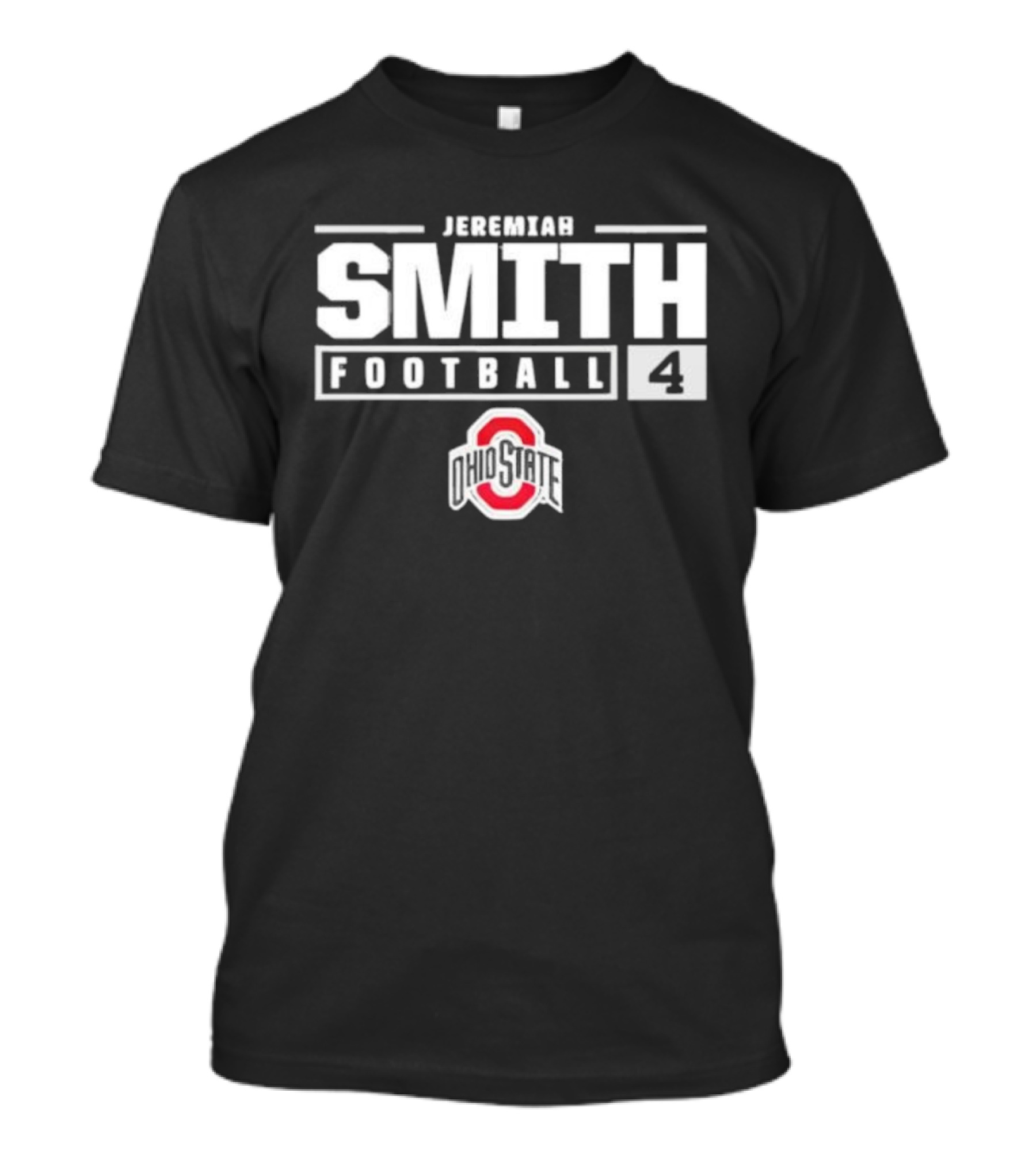 Jeremiah Smith Football 4 Ohio State Buckeyes T-Shirt