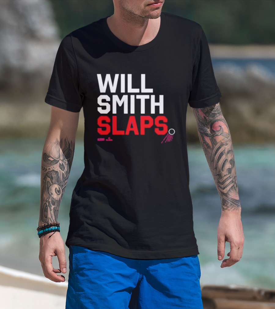 Los Angeles Dodgers Will Smith Slaps Major League Baseball Humor T-Shirt