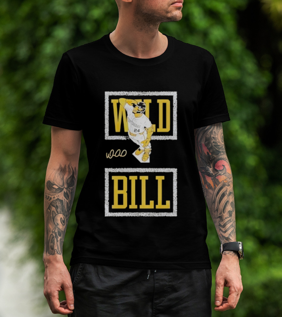 William Contreras Wild Bill Salute Milwaukee Brewers Baseball Signature T-Shirt