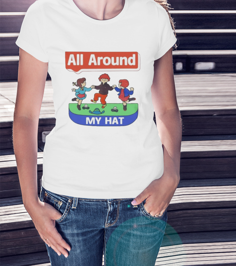 All Around My Hat Dancing Trio Art T-Shirt