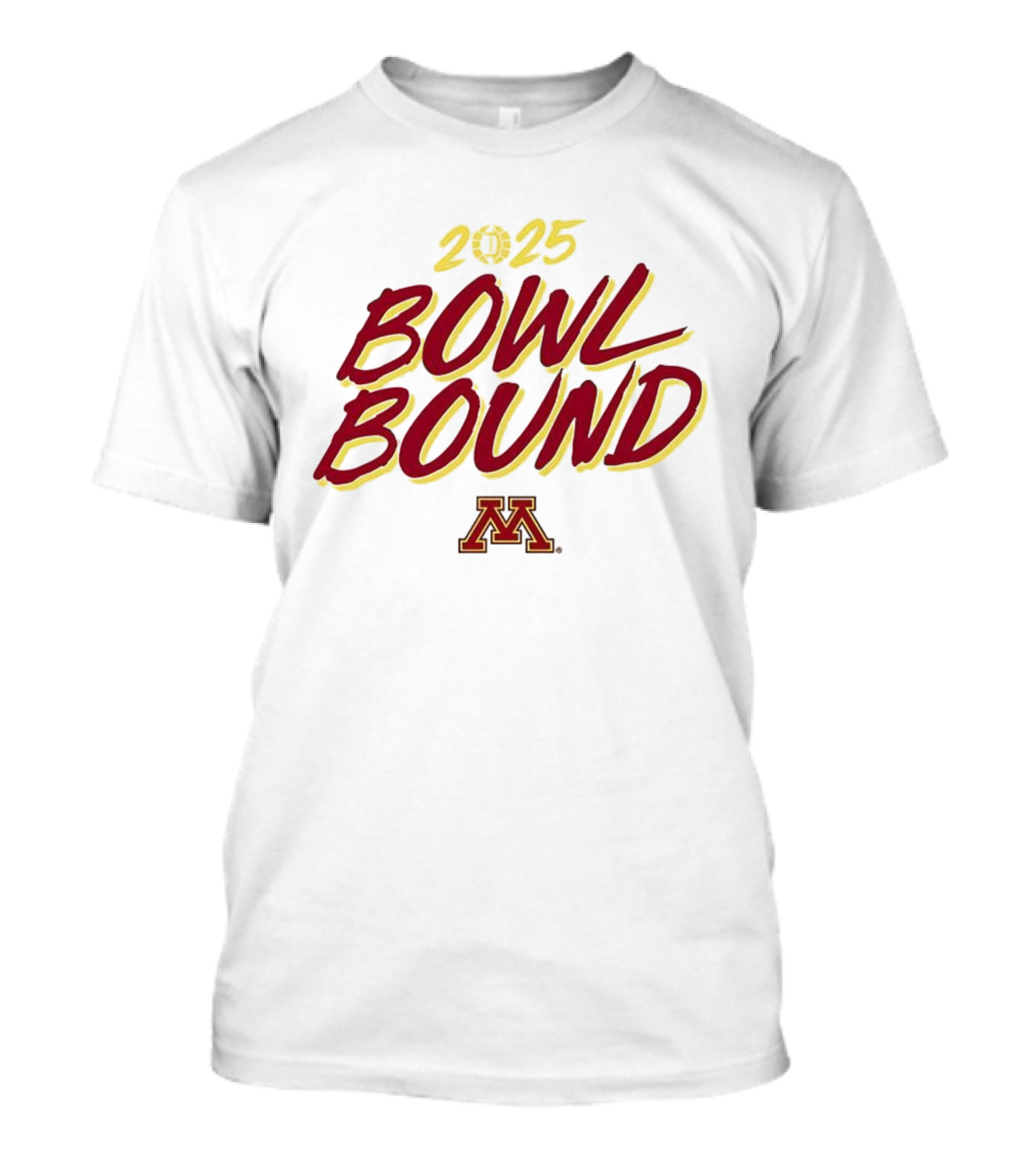 Minnesota Golden Gophers 2025 Bowl Bound Football T-Shirt