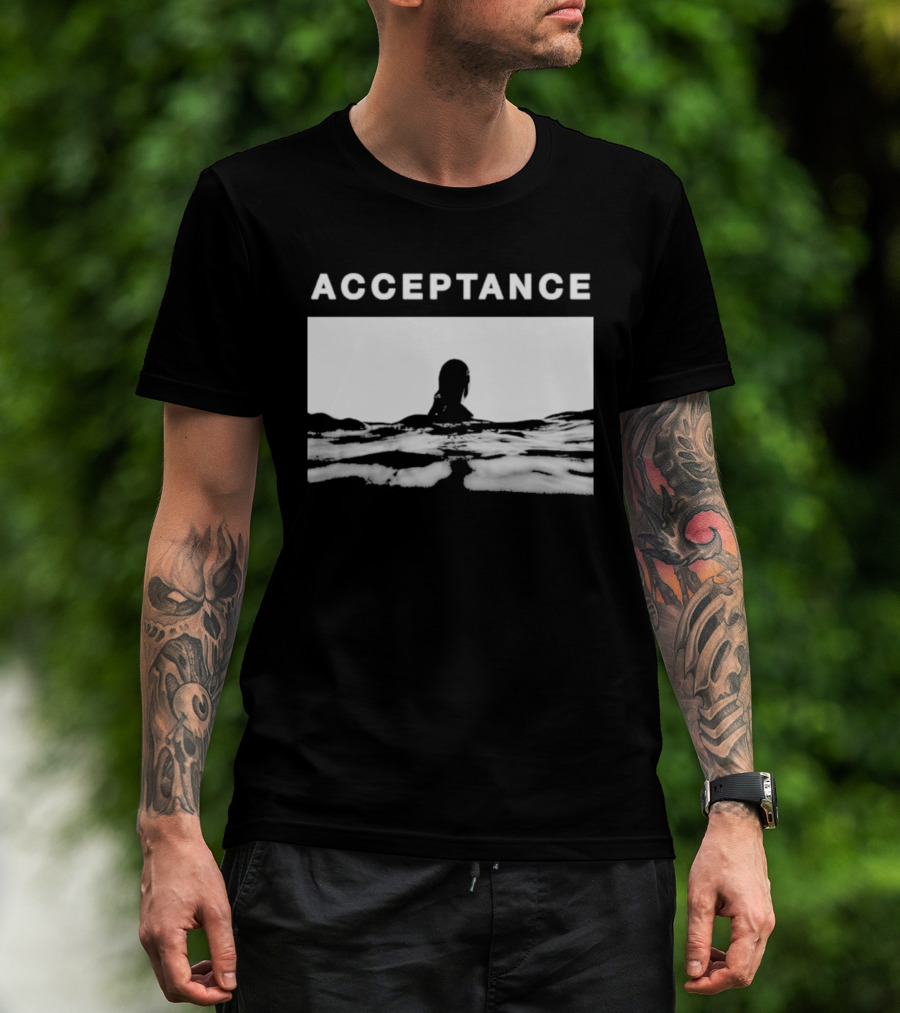 ACCEPTANCE Wild Free Ocean Silhouette T-Shirt