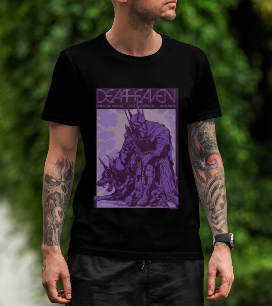 Deafheaven Festival Hipnosis 02.11.2025 Ciudad De México T-Shirt