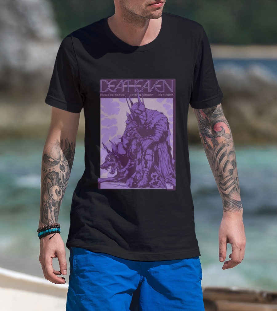 Deafheaven Festival Hipnosis 02.11.2025 Ciudad De México T-Shirt