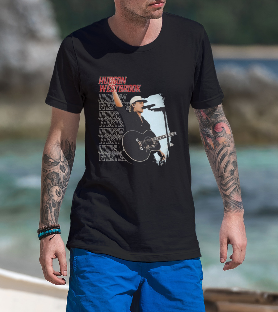 Hudson Westbrook Encore Performance Guitar Microphone T-Shirt