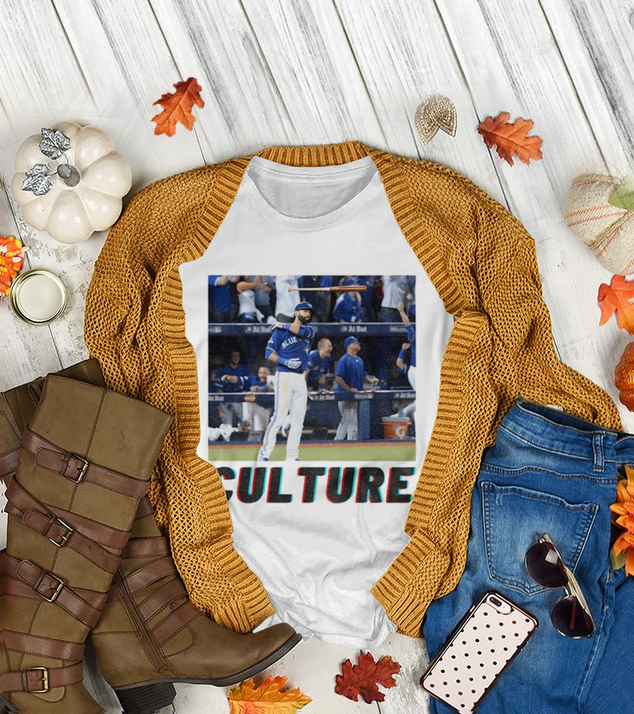 Blue Jays Jose Bautista Iconic Bat Flip Culture Celebration T-Shirt
