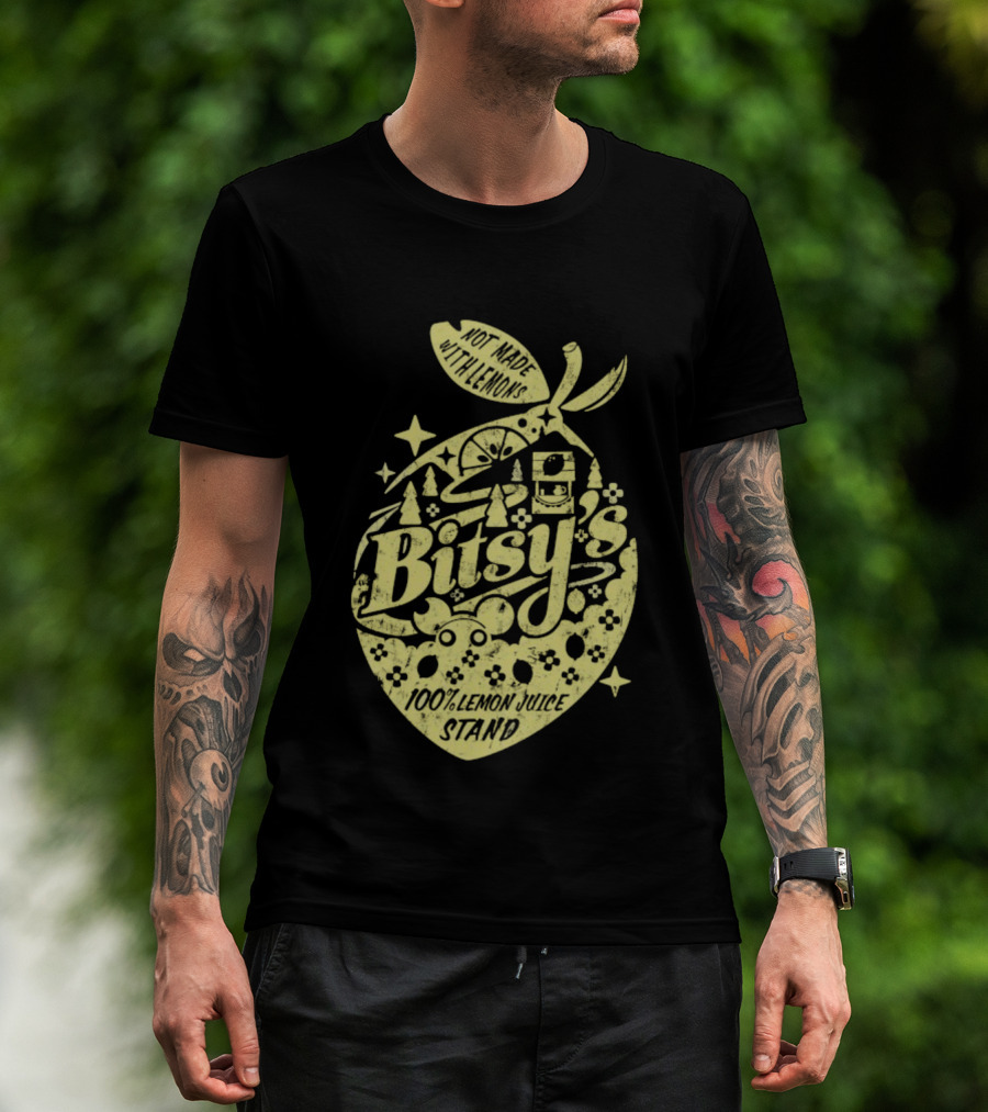 Bitsy Stand 100% Lemon Juice Not Made With Lemons T-Shirt