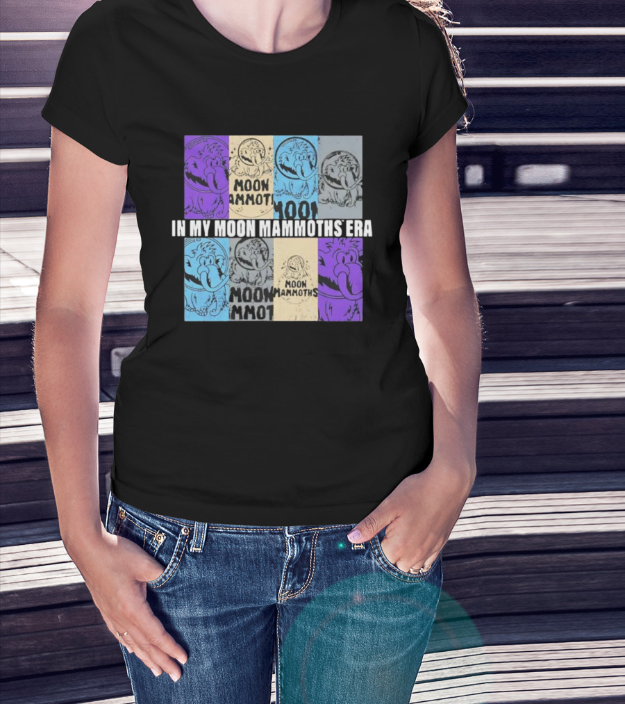 Erie SeaWolves Moon Mammoths Era 108 T-Shirt