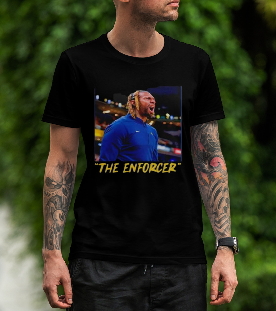 The Enforcer James Johnson Basketball Energy T-Shirt
