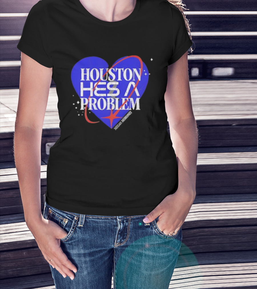 Houston He’s A Problem Heart Tour Graphic T-Shirt