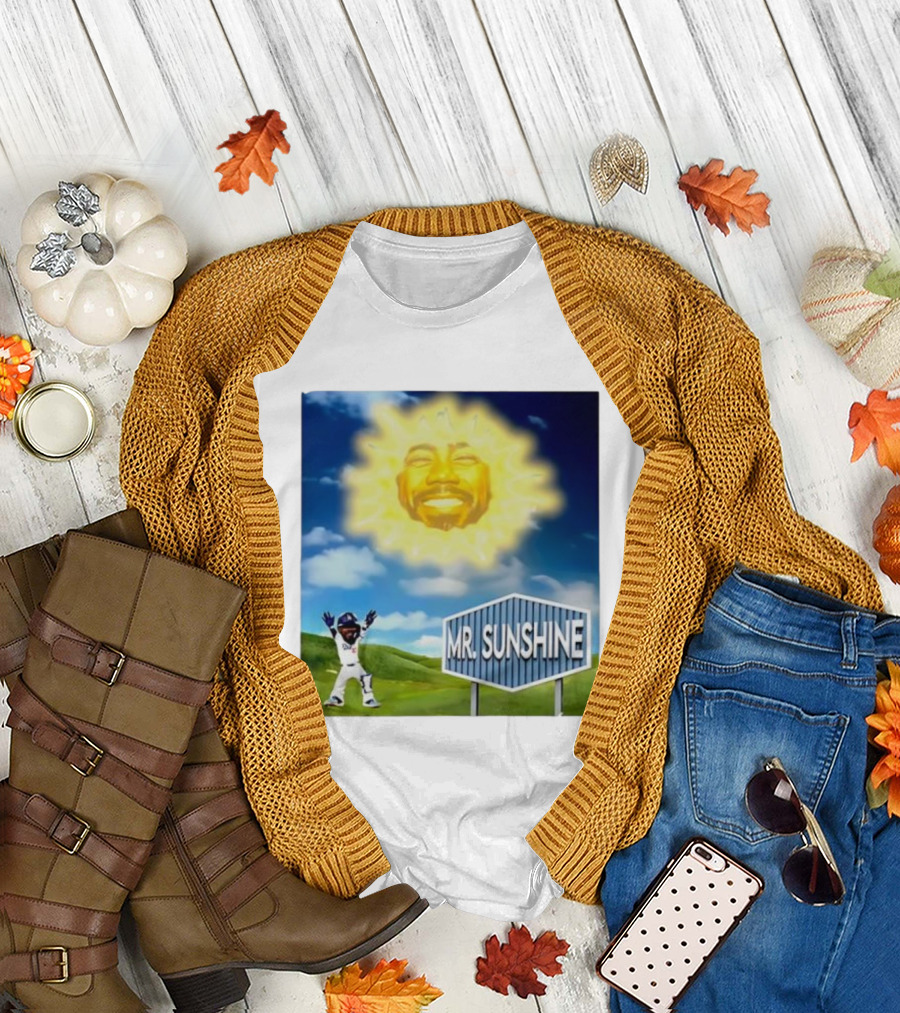 Dodgers Celebration Mini Mr. Sunshine LA Baseball Player T-Shirt