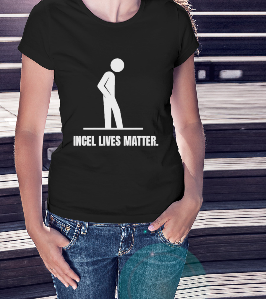 Incel Lives Matter Stick Figure Symbol T-Shirt