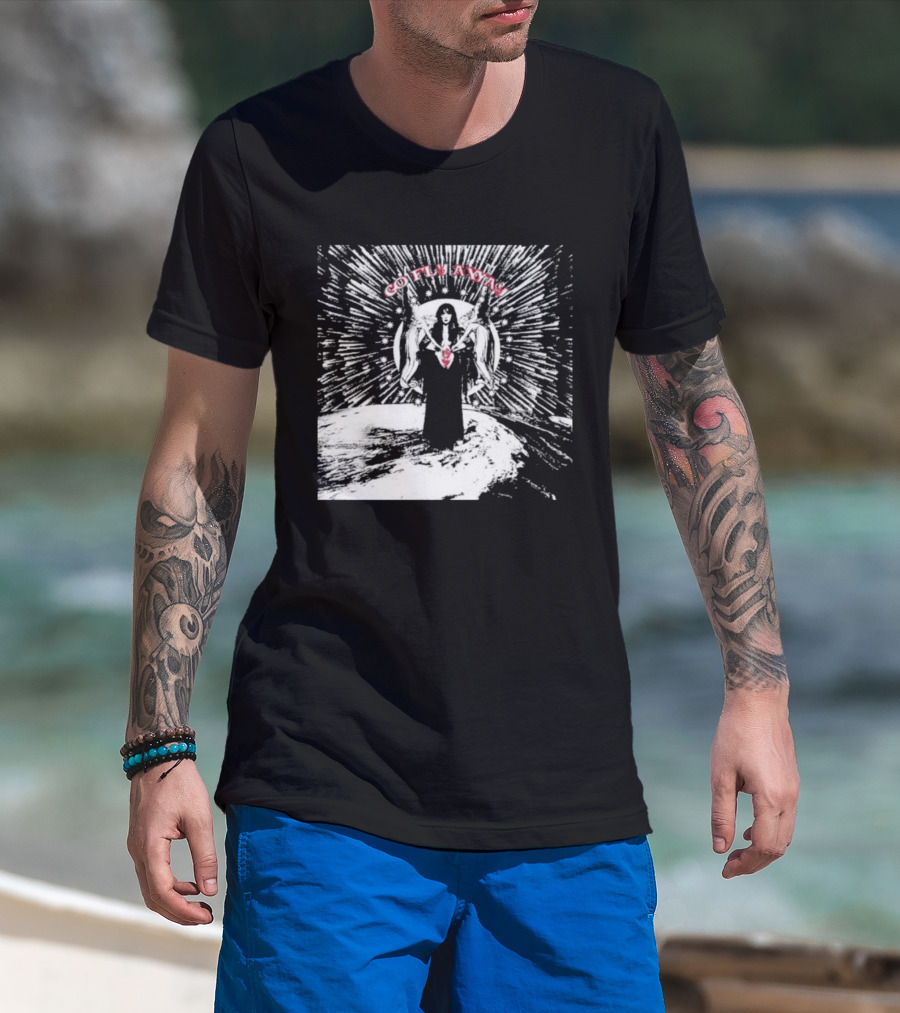 The Velveteers Go Fly Away Angel Wings Burst T-Shirt