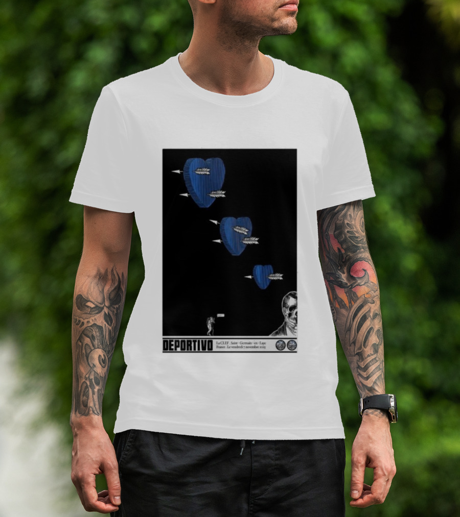 DEPORTIVO La Clef Saint-Germain-en-Laye France November 7 2025 T-Shirt