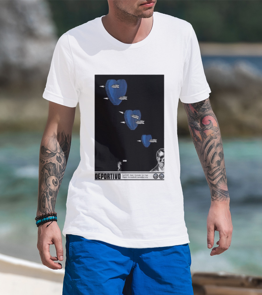 DEPORTIVO La Clef Saint-Germain-en-Laye France November 7 2025 T-Shirt