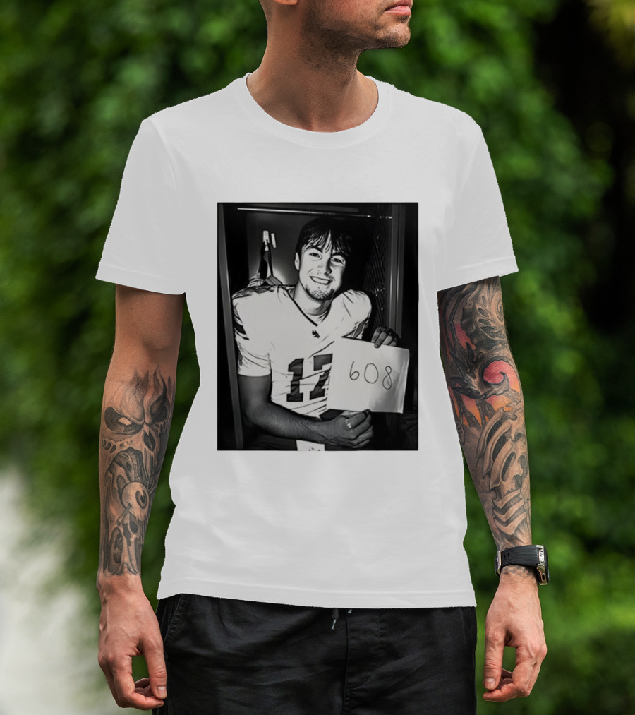 Drew Mestemaker 608 North Texas Mean Green Football Player 17 T-Shirt