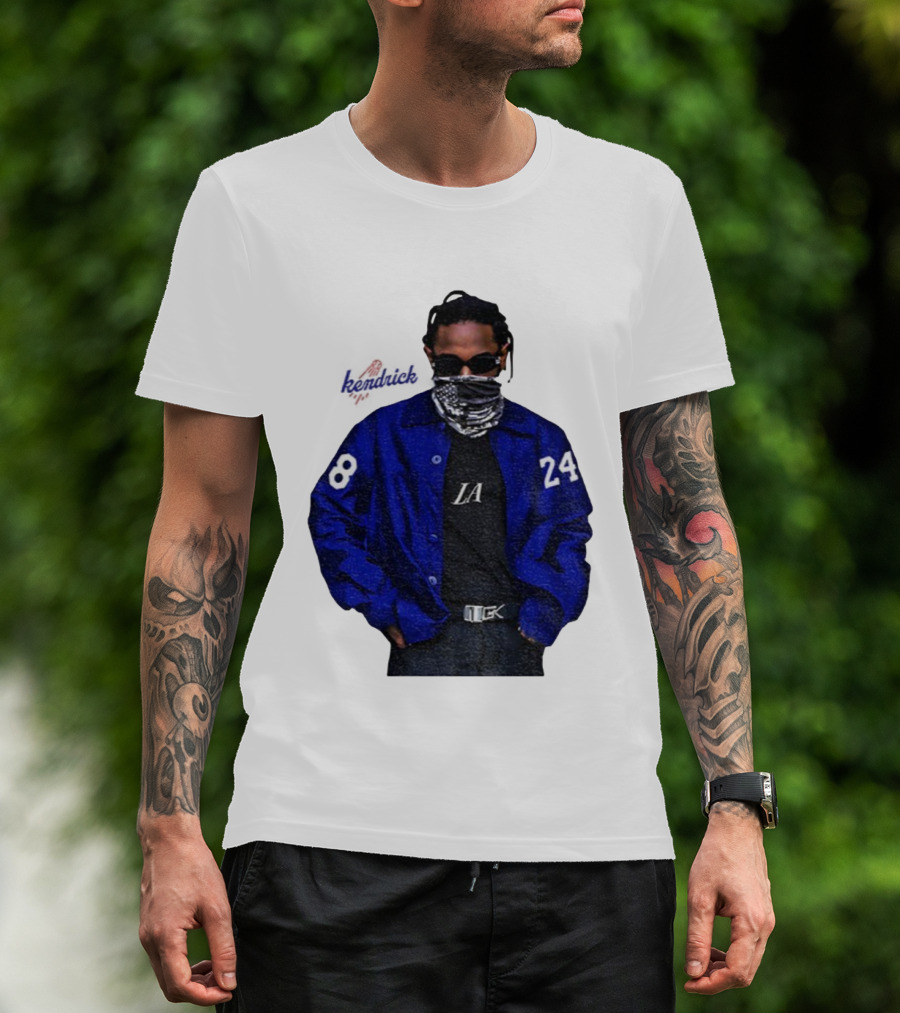 Kendrick Lamar Los Angeles Dodgers LA 2025 MLB Baseball World Series 24 28 T-Shirt