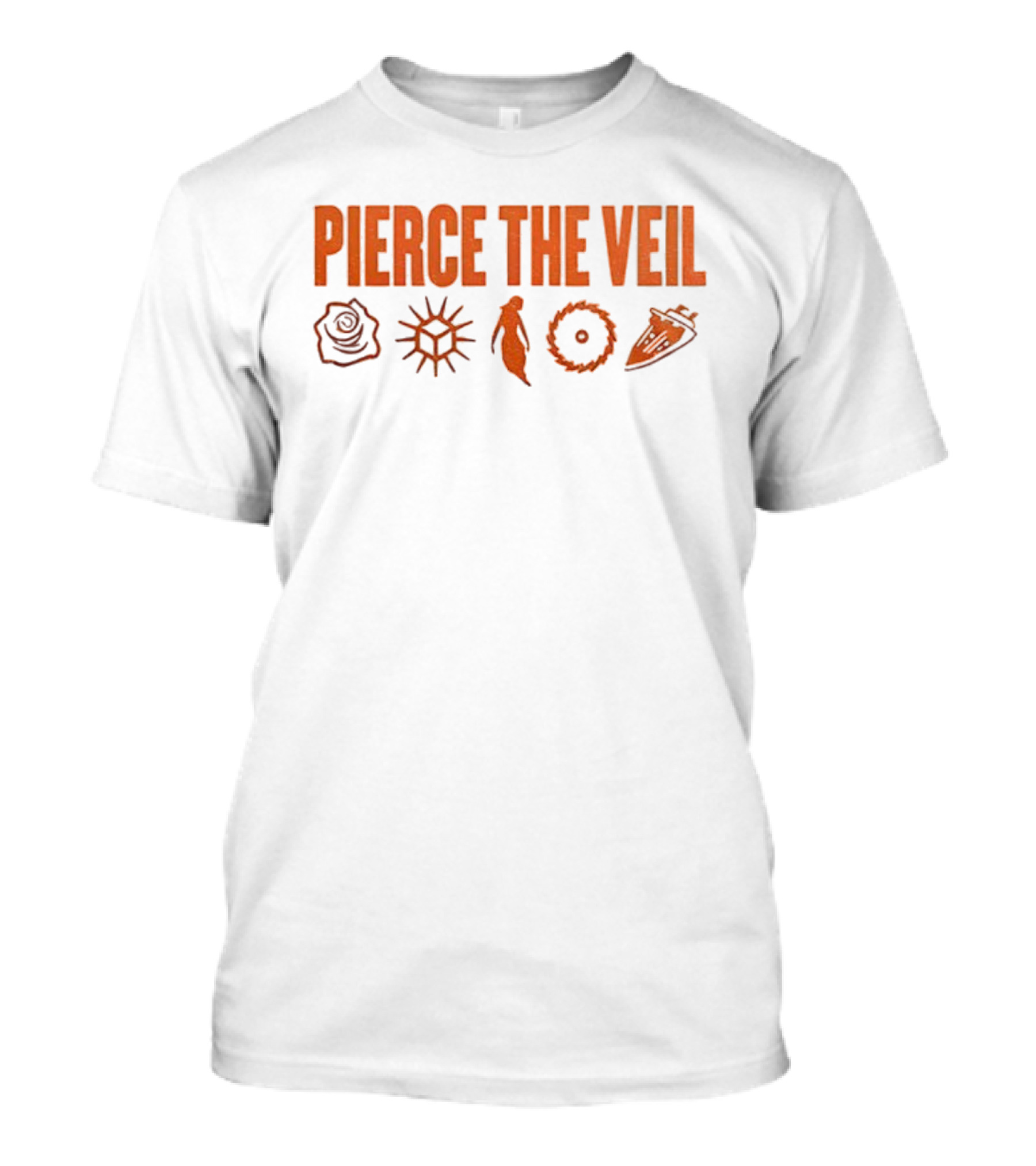 Pierce The Veil 2026 World Tour Symbols Icons Collection T-Shirt