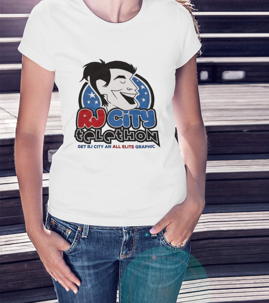 RJ City Telethon Get RJ City An All Elite T-Shirt