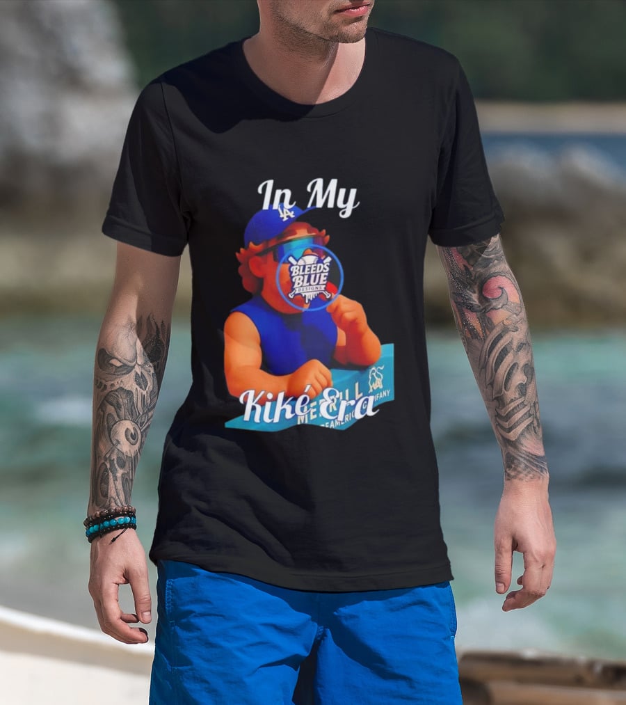 Kiké Era In My Bleeds Blue Los Angeles T-Shirt