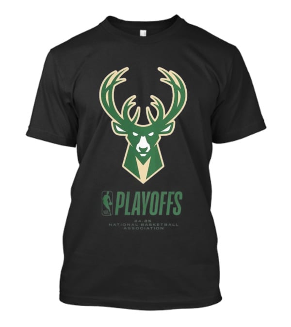 Milwaukee Bucks 2025 NBA Playoffs T-Shirt