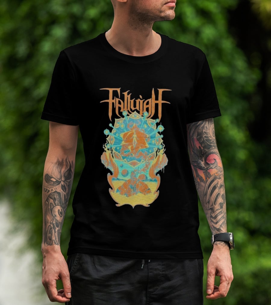 Fallujah Prism Psychedelic Cosmic Artwork T-Shirt