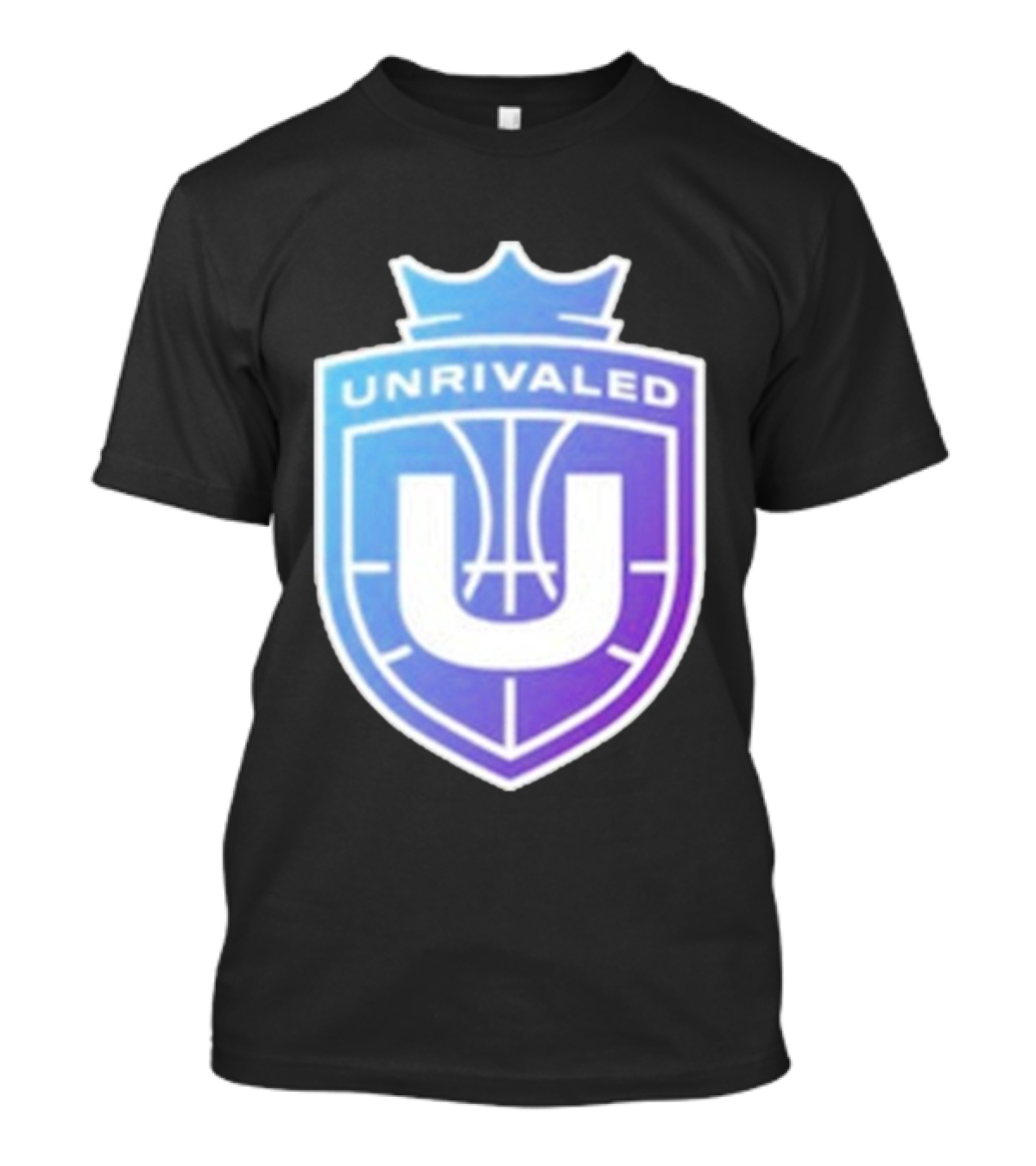 Unrivaled Gradient Basketball Crest T-Shirt