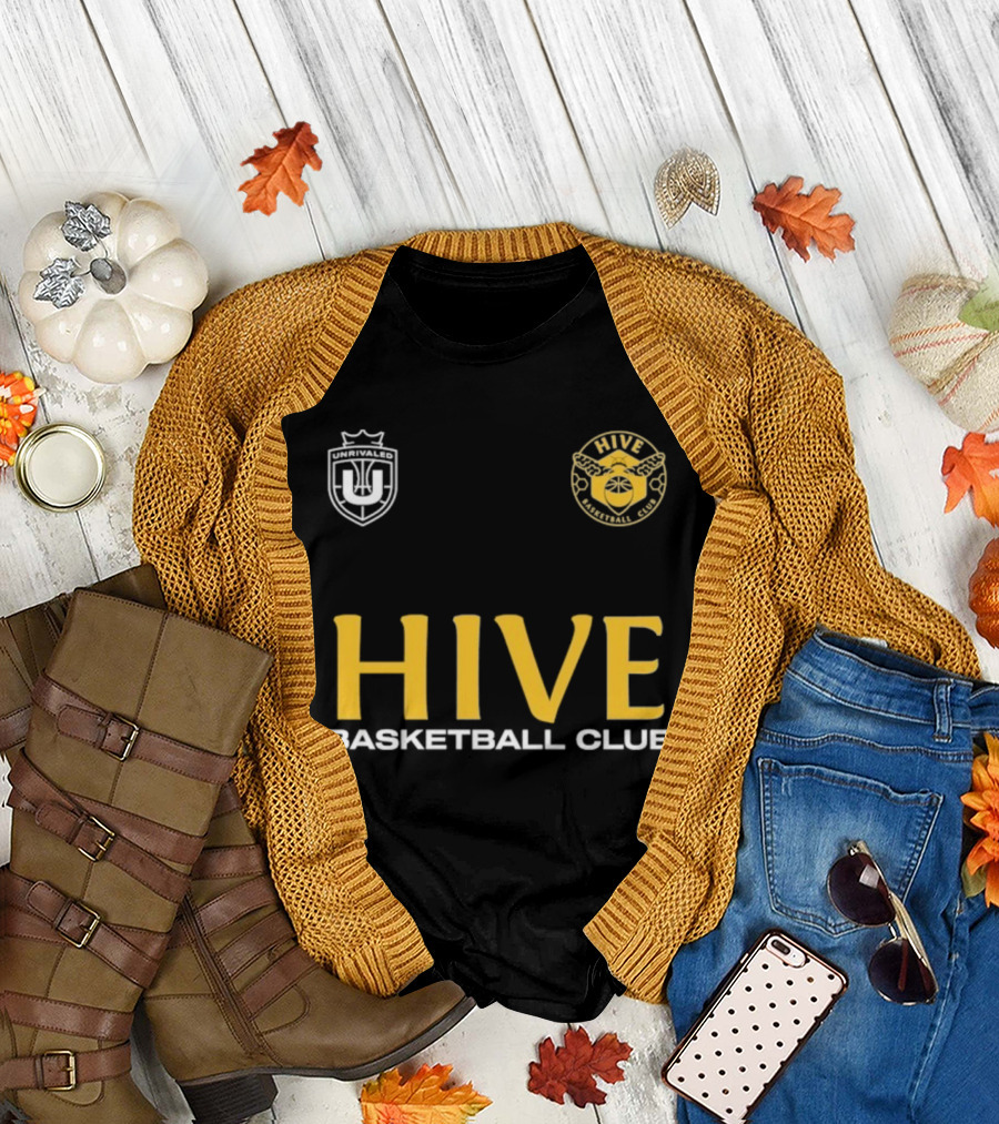 Unrivaled Hive Basketball Club Hive Classic Emblem Collaboration T-Shirt