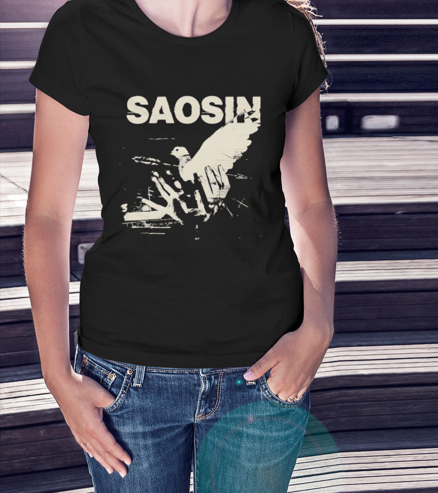 SAOSIN Bird Imagery Vintage Style T-Shirt