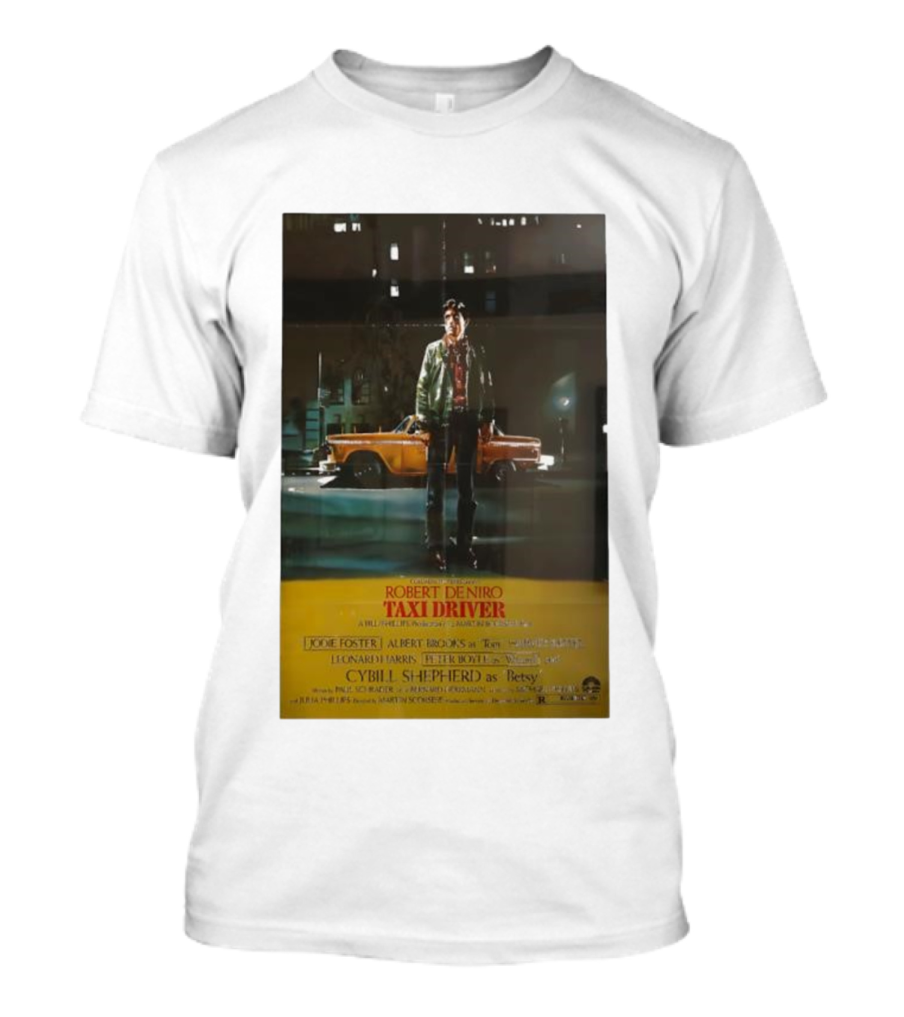 The Film Robert De Niro Taxi Driver 1976 Jodie Foster Albert Brooks Cybill Shepherd Martin Scorsese T-Shirt