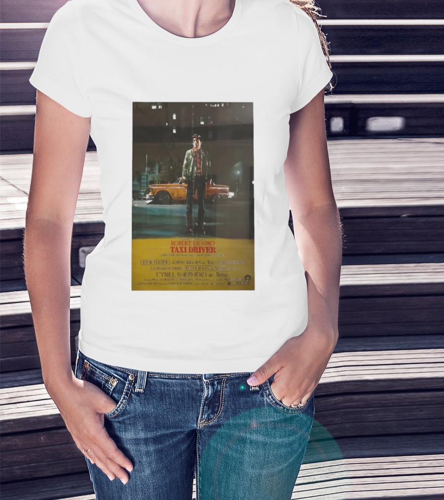 The Film Robert De Niro Taxi Driver 1976 Jodie Foster Albert Brooks Cybill Shepherd Martin Scorsese T-Shirt