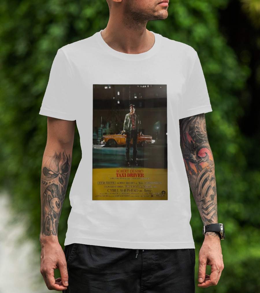 The Film Robert De Niro Taxi Driver 1976 Jodie Foster Albert Brooks Cybill Shepherd Martin Scorsese T-Shirt