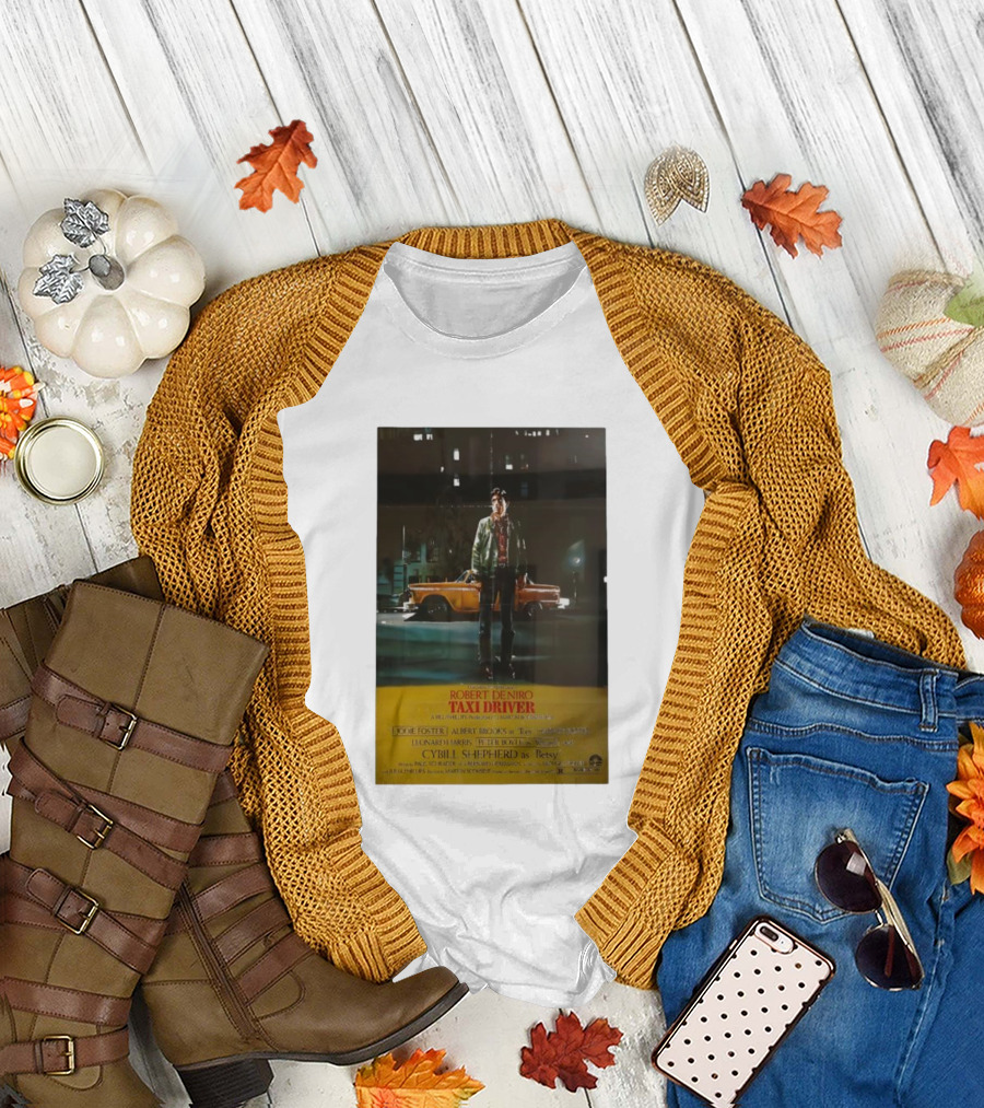 The Film Robert De Niro Taxi Driver 1976 Jodie Foster Albert Brooks Cybill Shepherd Martin Scorsese T-Shirt