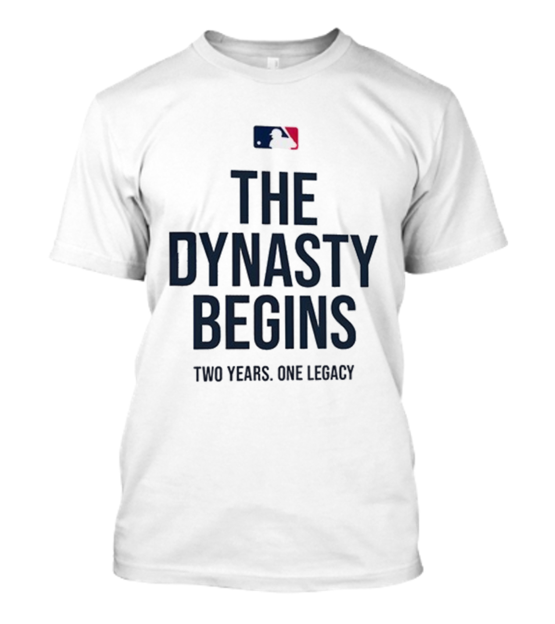 Los Angeles Dodgers World Series Champions 2024-2025 The Dynasty Begins MLB Two Years One Legacy T-Shirt