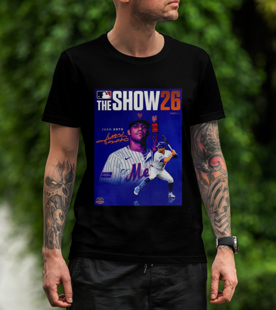 The Show 26 Juan Soto Mets Signature Edition MLB T-Shirt