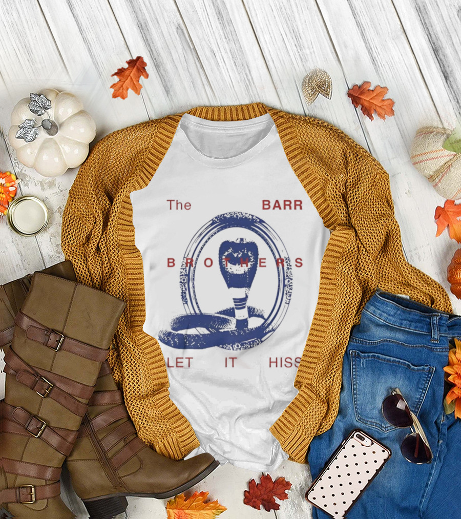 The Barr Brothers Let It Hiss 2025-2026 Tour Snake Design T-Shirt