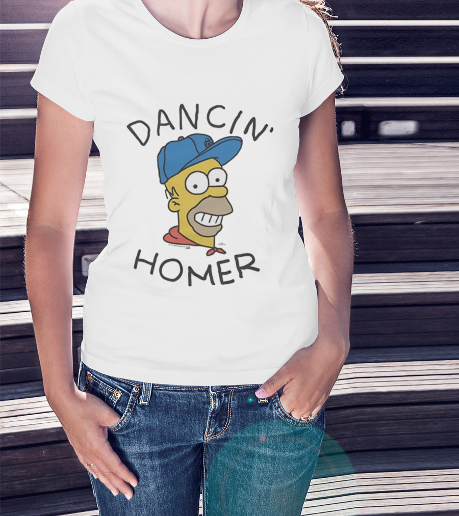 Dancin’ Homer From The Simpson Series Baseball Cap T-Shirt