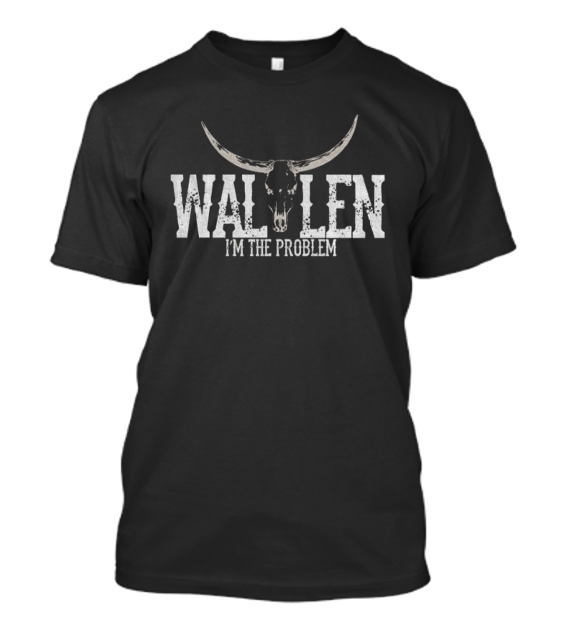 Morgan Wallen I'm The Problem Longhorn Skull Tour 2025 T-Shirt